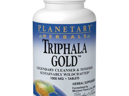 Triphala Gold 550 mg, 60 Vegetarian Capsules, Planetary Herbals For Sale