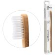 Humble Brush Adult Bamboo Toothbrush - White, Soft Bristles, 1 ct, The Humble Co. Online Hot Sale