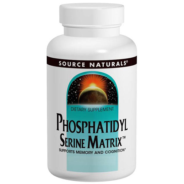 PhosphatidylSerine Matrix 500mg 60 softgels, from Source Naturals Supply