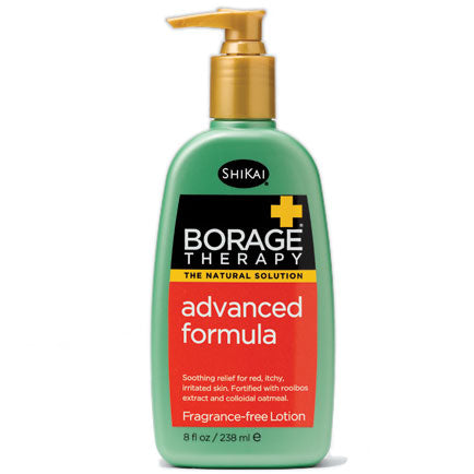 Borage Therapy Advanced Formula Lotion, Fragrance Free, 8 oz, ShiKai Online now