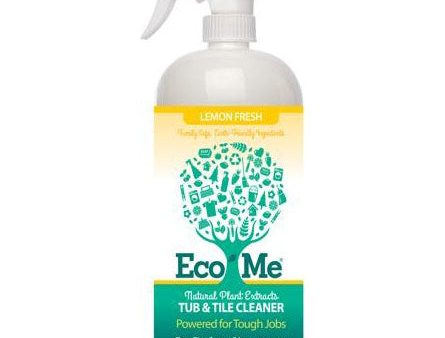 Eco-Me Tub & Tile Cleaner, Natural Plant Extracts, Lemon Fresh, 32 oz Discount