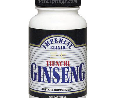 TienChi Ginseng 100 caps from Imperial Elixir Ginseng Discount