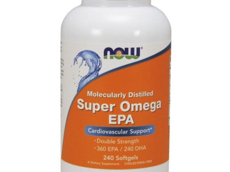 Super Omega EPA, Natural Fish Oil, Value Size, 240 Softgels, NOW Foods Fashion