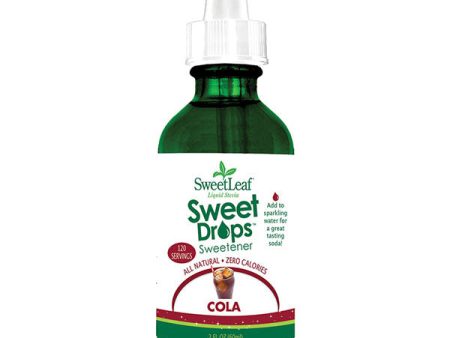 SweetLeaf Liquid Stevia Sweet Drops Sweetener - Cola, 2 oz, Wisdom Natural Brands Fashion