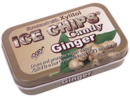 Ice Chips Ginger Xylitol Candy, 1.76 oz (50 g) Supply