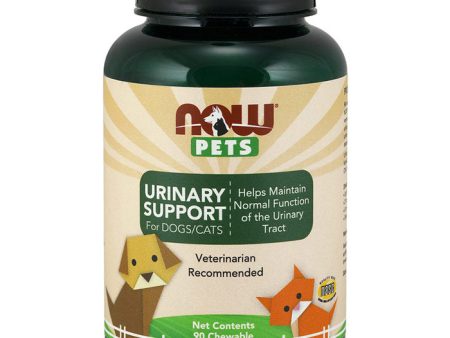 Urinary Support, For Cats & Dogs, 90 Chewable Tablets, NOW Foods For Discount