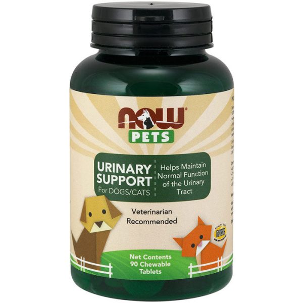 Urinary Support, For Cats & Dogs, 90 Chewable Tablets, NOW Foods For Discount