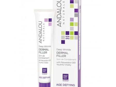 Deep Wrinkle Dermal Filler, 0.6 oz, Andalou Naturals Supply