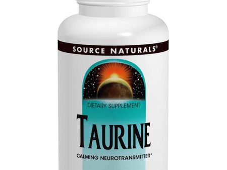 Taurine 1000 mg Caps, 60 Capsules, Source Naturals Online Hot Sale