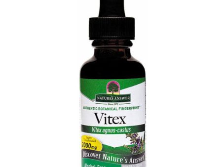 Vitex, Chaste Berry Extract Liquid Alcohol-Free, 1 oz, Nature s Answer Online