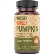 Vegan Pumpkin Seed Oil, 90 Vegan Caps, Deva Nutrition Sale