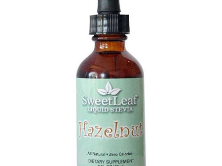 SweetLeaf Liquid Stevia Hazelnut, 2 oz, Wisdom Natural Brands on Sale