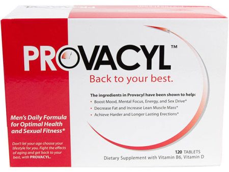 Provacyl, Men s Daily Formula for Optimal Health & Sexual Fitness, 120 Tablets, Leading Edge Health on Sale