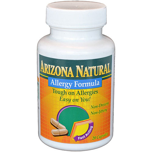 Allergy Formula, 60 Capsules, Arizona Natural Fashion