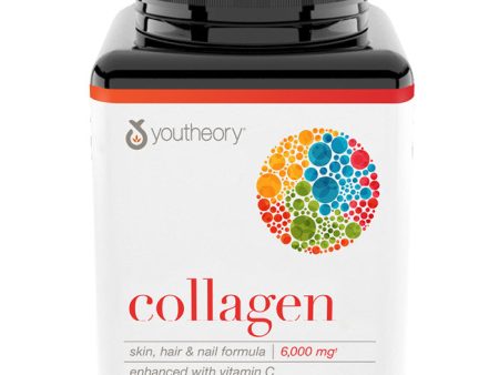 Youtheory Collagen (Skin, Hair & Nail Formula), Value Size, 290 Tablets, Nutrawise Corporation For Cheap