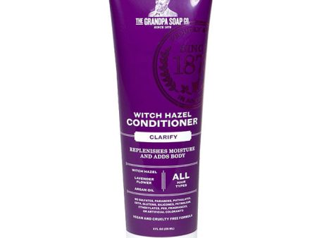 Witch Hazel Conditioner, 8 oz, Grandpa s Brands Online Sale