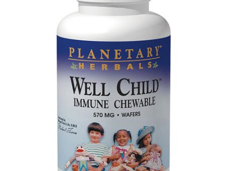 Well Child Immune Chewable, 120 Wafers, Planetary Herbals Fashion