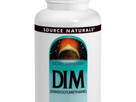 DIM 200 mg with BioPerine, 60 Tablets, Source Naturals Hot on Sale