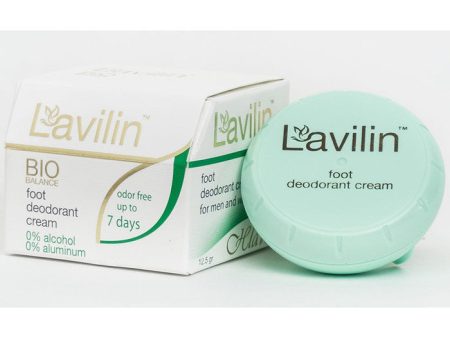 Lavilin Foot Deodorant Cream, 0.44 oz, Micro-Balanced Online Hot Sale