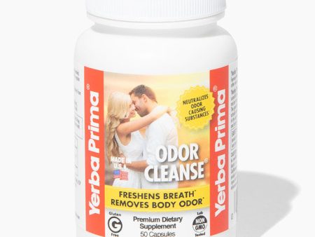 Odor Cleanse for Breath & Body, 50 Capsules, Yerba Prima Online