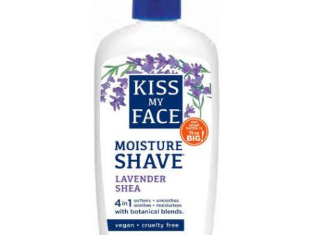 Moisture Shave Cream, Lavender Shea, 11 oz, Kiss My Face For Discount