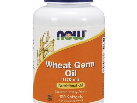 Wheat Germ Oil Softgel, 1130 mg, 100 Gels, NOW Foods Discount