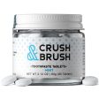 Crush & Brush Toothpaste Tablets, Mint, 2.12 oz (80 Tablets), Nelson Naturals Online