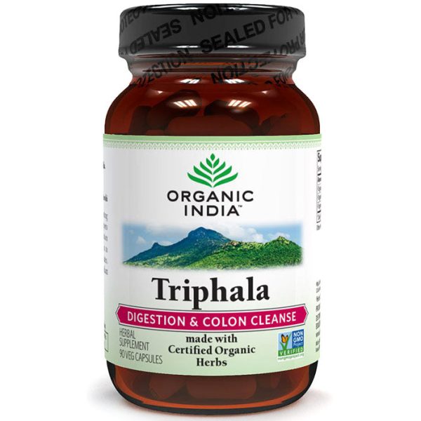 Triphala Formula, Value Size, 180 Vegetarian Capsules, Organic India Sale