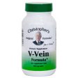 V-Vein, Support Veins & Arteries, 100 Vegetarian Capsules, Christopher s Original Formulas Online now