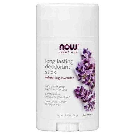 Long Lasting Deodorant Stick 2.2 oz, NOW Foods For Cheap