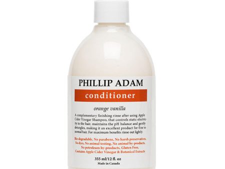 Orange Vanilla Conditioner, 12 oz, Phillip Adam For Discount