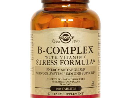 B-Complex with C Stress Formula, 250 Tablets, Solgar For Cheap