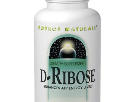 D-Ribose 1000 mg Tabs, 60 Tablets, Source Naturals For Sale