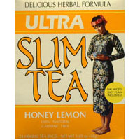 Ultra Slim Tea, Honey Lemon, 24 Tea Bags, Hobe Labs Supply