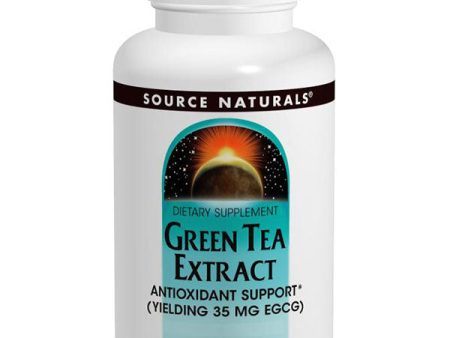 Green Tea Extract 100 mg, 120 Tablets, Source Naturals For Cheap