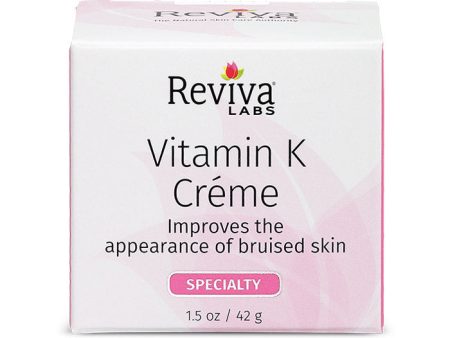 Reviva Labs Vitamin K Cream, 1.5 oz Online now