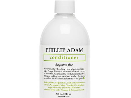 Unscented Conditioner, 12 oz, Phillip Adam Online Sale