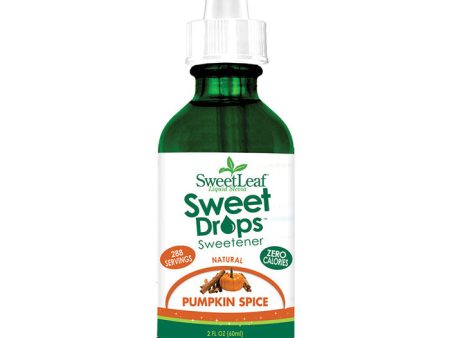 SweetLeaf Sweet Drops Liquid Stevia - Pumpkin Spice, 2 oz, Wisdom Natural Brands Online