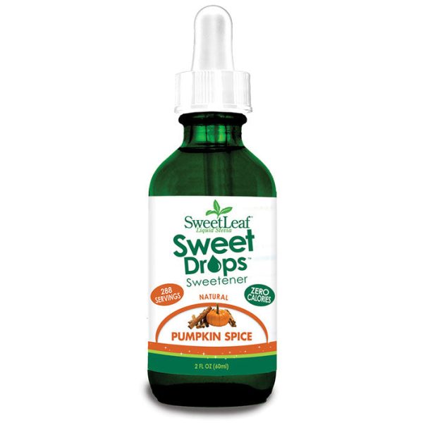 SweetLeaf Sweet Drops Liquid Stevia - Pumpkin Spice, 2 oz, Wisdom Natural Brands Online