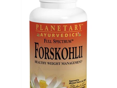 Planetary Ayurvedics Forskohlii 130 mg, Forskolin, 60 Capsules Supply