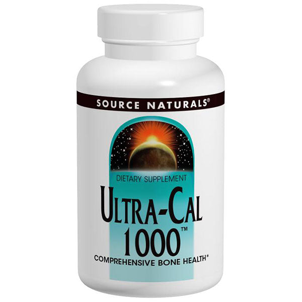 Ultra-Cal 1000, Comprehensive Bone Health, 240 Capsules, Source Naturals Cheap