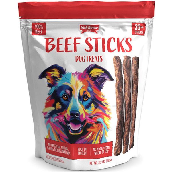 Irish Rover Beef Stick Dog Treats, 2.2 lb (35 oz) Cheap