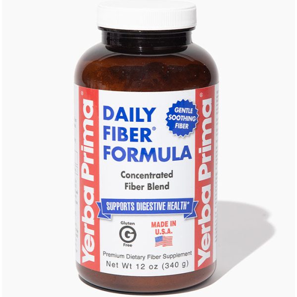 Daily Fiber Formula, 12 oz (340 g), Yerba Prima Online now