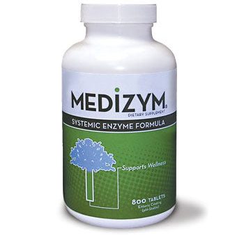 Medizym Systemic Enzyme Formula, 800 Tablets, Naturally Vitamins Cheap