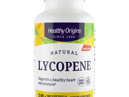 Lycopene, 15 mg, Value Size, 180 Softgels, Healthy Origins For Sale