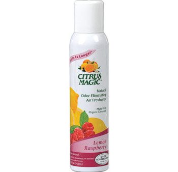 Odor Eliminating Air Freshener, Lemon Raspberry, 3.5 oz, Citrus Magic Cheap