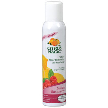 Odor Eliminating Air Freshener, Lemon Raspberry, 3.5 oz, Citrus Magic Cheap