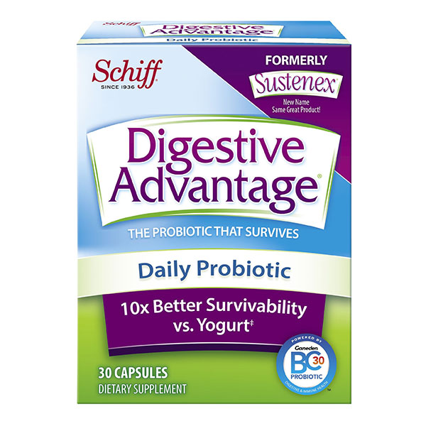 Digestive Advantage Daily Probiotic, 30 Capsules, Schiff on Sale