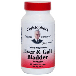 Liver & Gall Bladder Capsule Formula, 100 Vegicaps, Christopher s Original Formulas For Discount