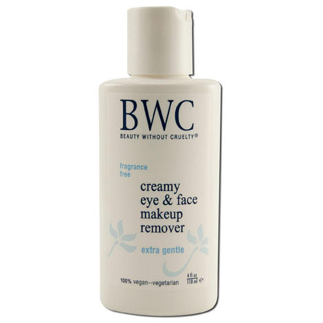 Creamy Eye & Face Makeup Remover, 4 oz, Beauty Without Cruelty Fashion